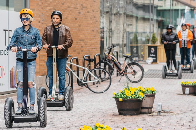 30-Minute Distillery District Segway Tour - The first minutes: learning to control the Segway