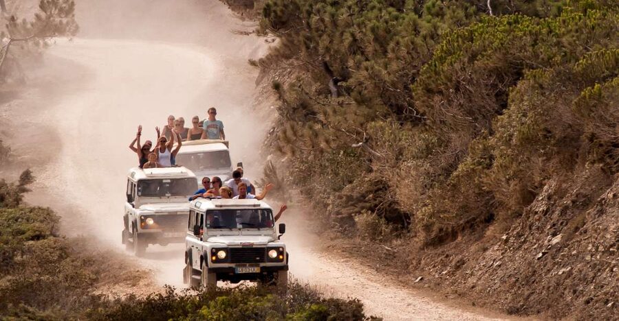Algarve: Jeep Safari with Distillery Visit & Lunch - Leaving the Algarve resorts behind