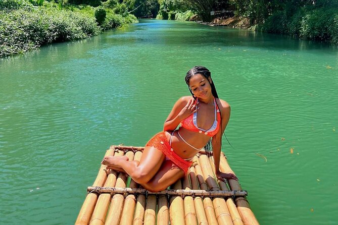 Bamboo Rafting at Martha Brae River & Lunch At Scotcheis - Scotchies brings the smoky finish