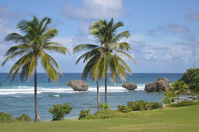 Barbados Sightseeing Plantation distillery tour, Lunch & Drink - Bathsheba shows the wild Atlantic side