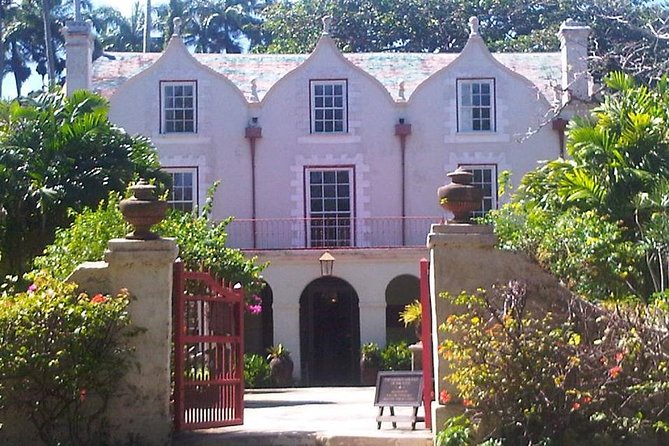 Barbados Sightseeing Plantation distillery tour, Lunch & Drink - Churches, old towns, and a moving view of history