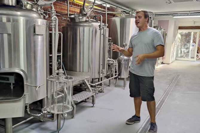 Beer tasting in a Brussels Micro Brewery and Distillery - Why Tipsy Tribe is worth the trip to Koekelberg