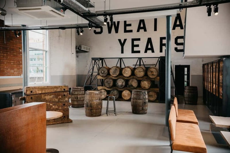 Belfast: Titanic Distillers Premium Tour and Whiskey Tasting - Tasting premium whiskey and award-winning vodka