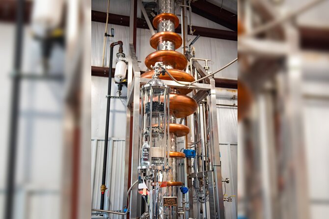 Big Machine Distillery Guided Distillery Tour With Tastings - The tasting flight puts the tour into context