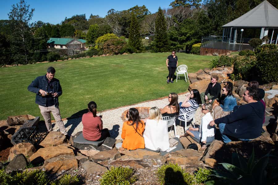 Brisbane: Boutique Winery Tour with Gourmet Lunch - Witches Falls Winery gives the day more breathing room