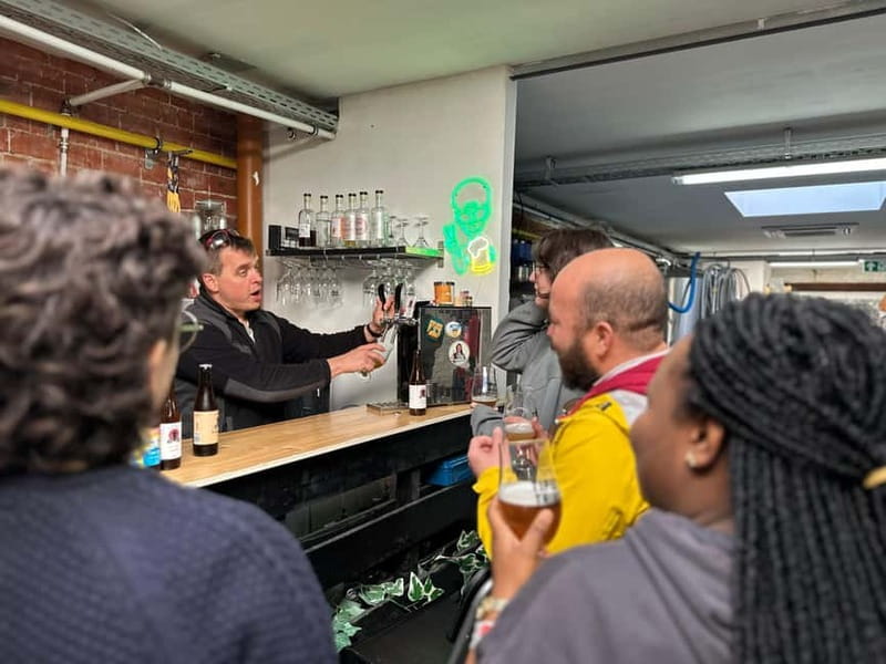 Brussels: micro brewery & distillery tour + beer tasting - Staying in the tap room after the tour