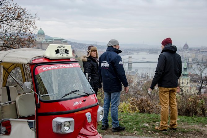 Budapest Tuk Tuk Tour with House of the Unicum Distillery Visit - Bridges, Castle Garden, and Parliament