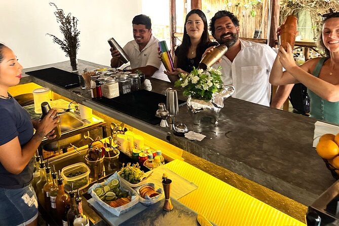 Cozumel Mixology Experience at Distillery - Tacos, guacamole, and a local food story