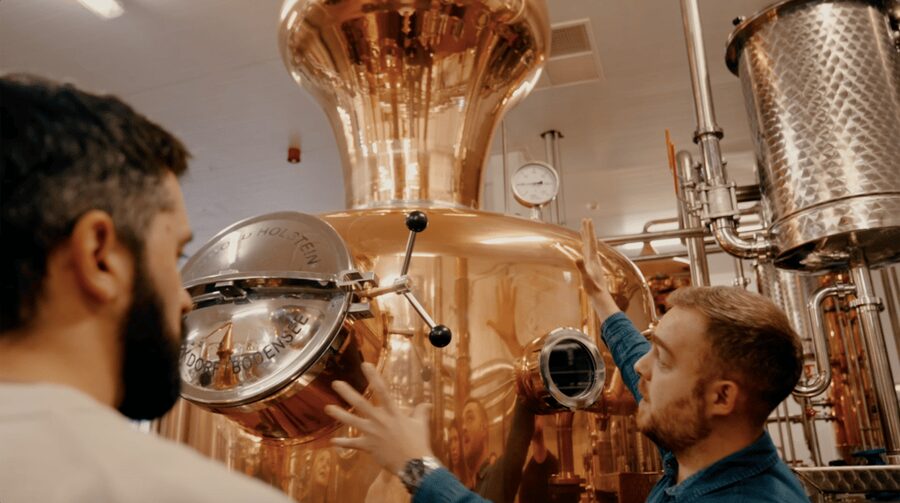 Drumshanbo: The Curious Journey Distillery Tour - The Botanical Glasshouse and Honey Badger Bar