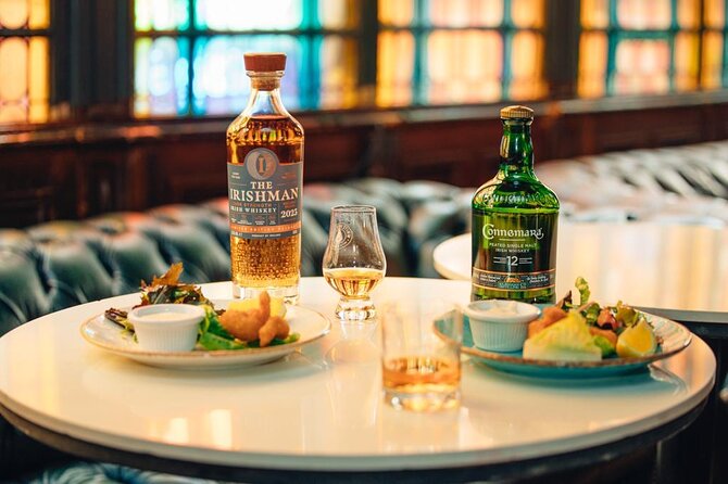 Dublin 6 Whiskey Tasting & 3 Food Pairing Walking Tour with Local - Starting at Powerscourt Townhouse in central Dublin