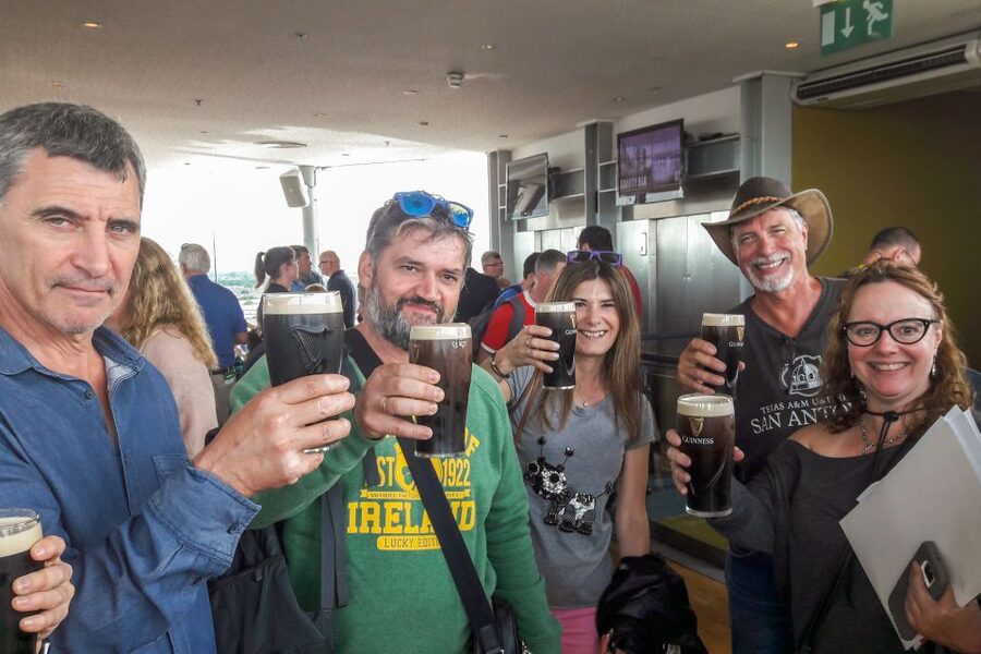 Dublin: Skip-the-Line Guinness and Jameson Whiskey Tour - Entering the Guinness Storehouse