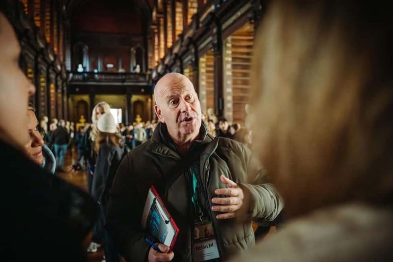 Dublin: Trinity College, Castle, Guinness and Whiskey Tour - Walking demands, group size, and guide quality