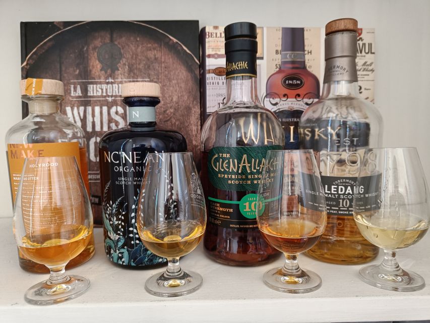 Edinburgh: Scotch Whisky Tasting - Scotland's True Spirit - Four samples that explain how Scotch changes