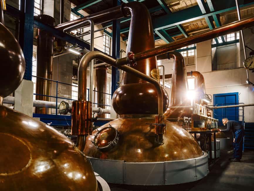 Edinburgh to Scottish Highlands: Whisky, Views & Hairy Coos - Deanston Distillery and the whisky choice