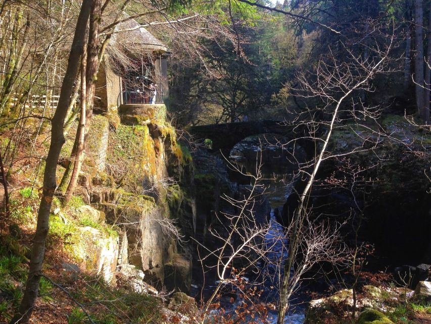 From Edinburgh: Full Day Scottish Highlands and Whisky Tour - The Hermitage and Black Linn Falls