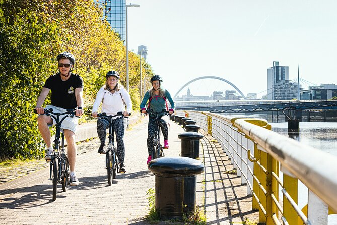 Glasgow EBike and Whisky Distillery Tour! - The Clyde starts the story at Finnieston Crane