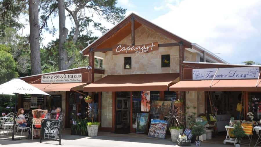 Gold Coast: Wine, Distillery & Rainforest Day Tour - Gallery Walk and Mount Tamborine village
