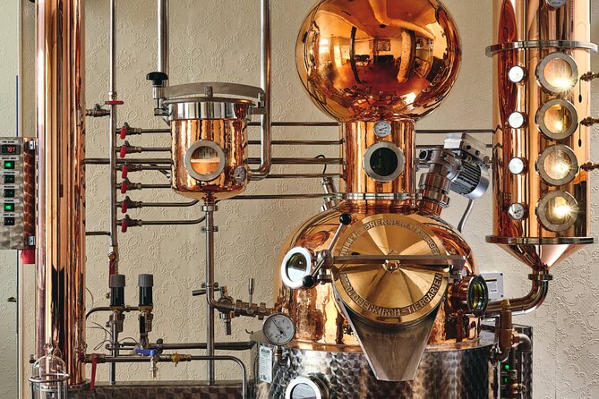 Guided Tour and Tasting at the Distillerie Baccae Paris - The Alembic Müller is the visual centerpiece