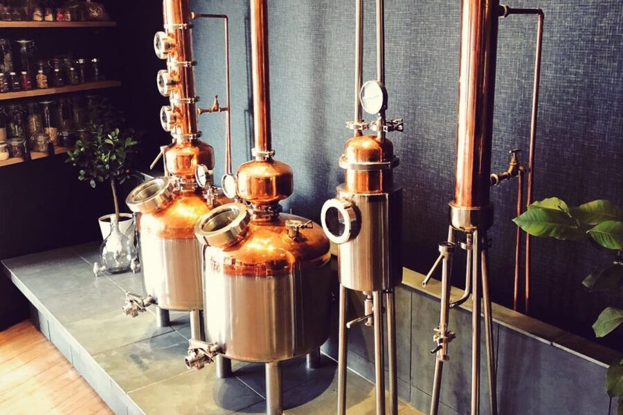 Haggis paired with whisky & gins in 56 North distillery! - Key points at a glance