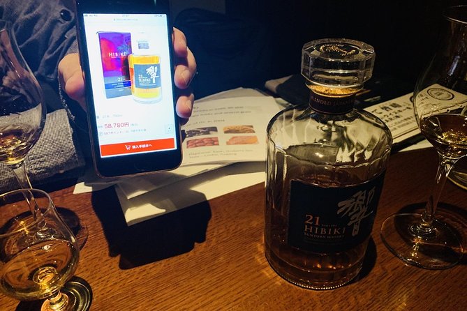 Japanese Whisky Tasting Experience at Local Bar in Tokyo - The optional food pairing and Yurakucho connection
