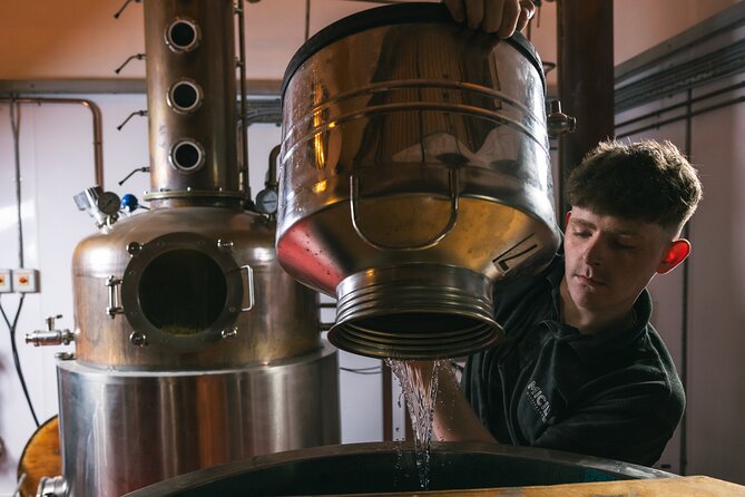 Micil Distillery Experience 2 - Gin, Poitín and Whiskey - Pádraic and the family story behind the tasting
