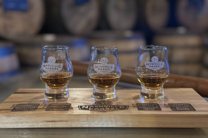 Nashville Barrel Co "Flight from the Barrel" Whiskey Tasting - Key points before you book