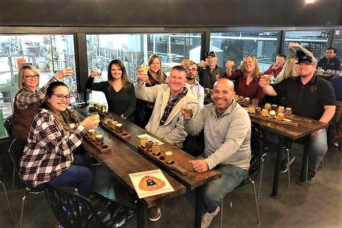 Premier Distillery & Craft Brewery Bus Tour with 9+ Tastings - New Heights Brewing Company and the beer break