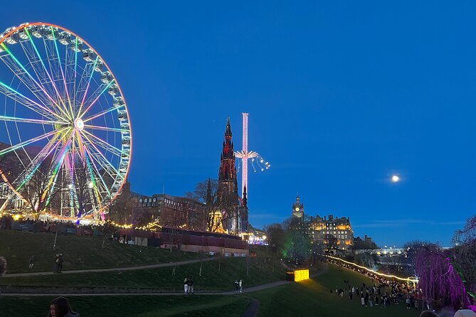 Private Whisky Tasting, Scottish Food & Wine Pairing Tour - Walking through Princes Street Gardens