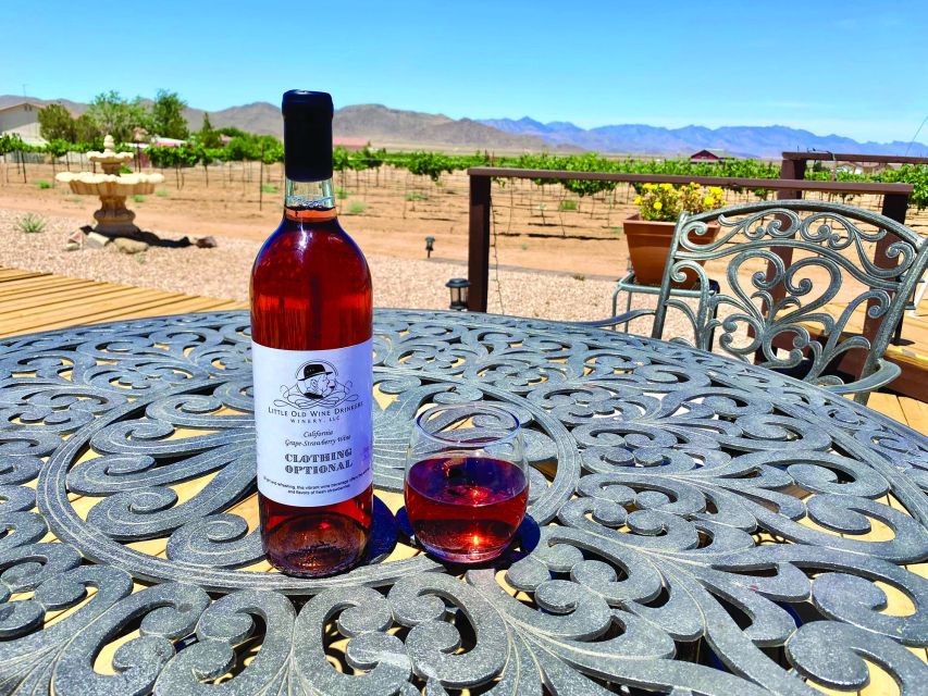 Scenic Desert Wine, Distillery Tastings/Brewery/RT66 & Lunch - The Ride From Las Vegas to Route 66