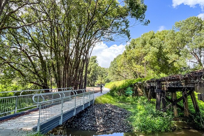 Self Guide E Bike Tour - Husk Distillery, Rainforest & Rail Trail - Mooball to Crabbes Creek: the optional opening ride