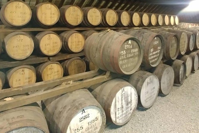 Speyside Whisky Tour - Three Distilleries Included - Private - 5 Star Reviews - Glen Moray, Benromach, and Glen Grant