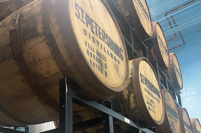 St Petersburg Distillery Tour and Tasting Experience - Charcuterie and the value of the tasting room