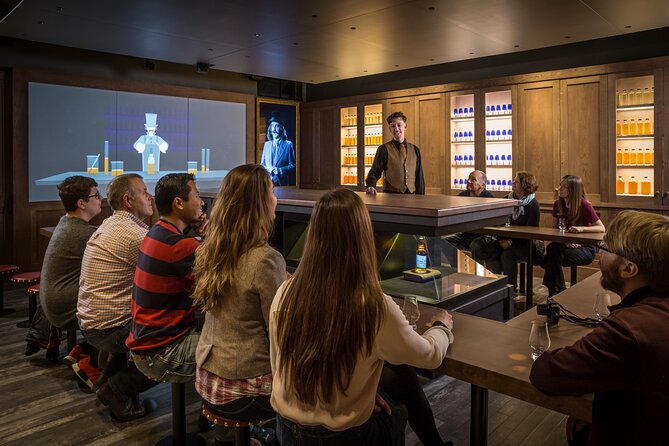 The Scotch Whisky Experience Guided Whisky Tour - An Introduction to Whisky - One selected dram, with Irn Bru for under-18s