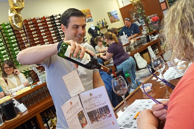 The Works Tasting Session (Wine, Whiskey or Cider) - Choosing wine, cider, or whiskey