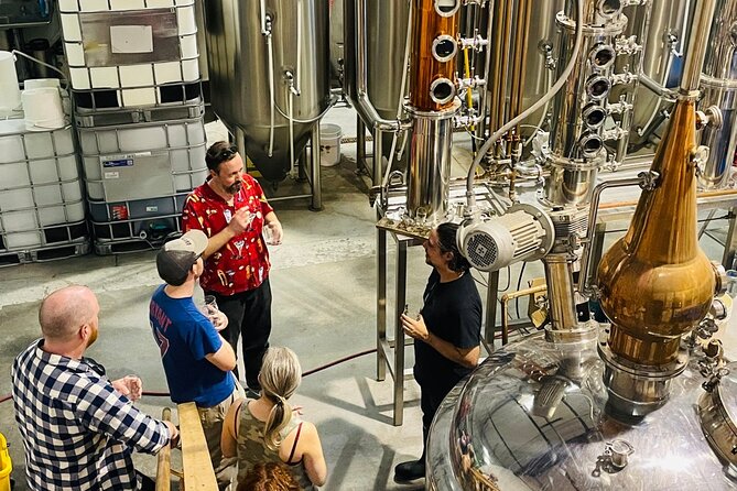 Tumbleroot Brewery and Distillery Tour and Tasting - Inside the Bisbee Court Production Space