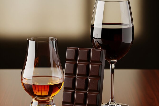 Whiskey or Wine Pairing with Chocolate Experience - What the Nashville Barrel Co. setting adds