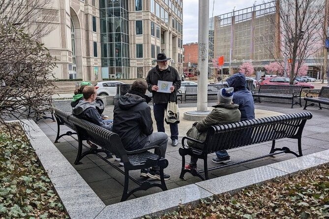 Whiskey Rebellion & Prohibition Tour - Mellon Square and the first taste of downtown